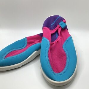 Shoremates Pink and Blue Aqua Shoes